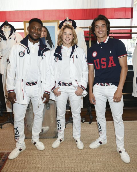 Ralph Lauren unveils crisp white Team USA Olympic uniforms | AP News